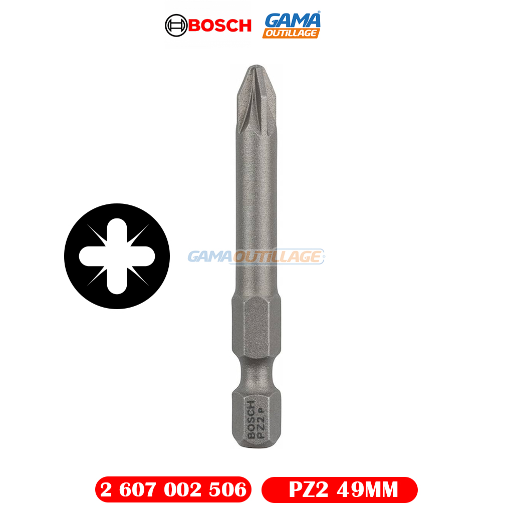 EMBOUT 2*PH2 110 TITAN BOSCH - GAMA OUTILLAGE