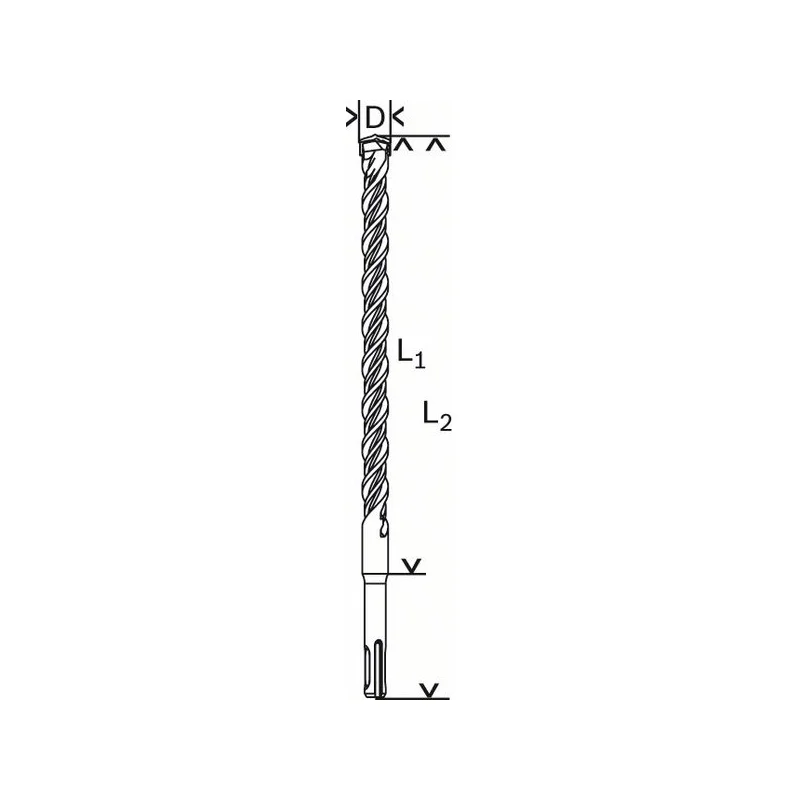 MECHE 10*160 SDS + 5X BOSCH – Image 2
