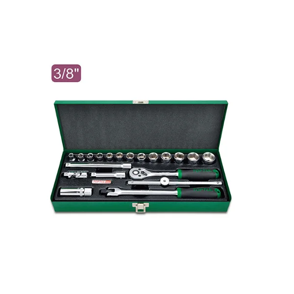 CAISSE 3/8 6P 20PCS TOPTUL – Image 1