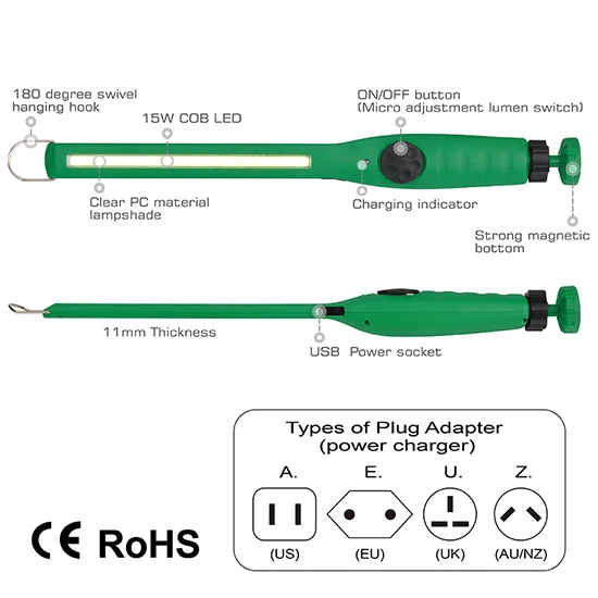 TORCHE RECHARGEABLE TOPTUL – Image 4