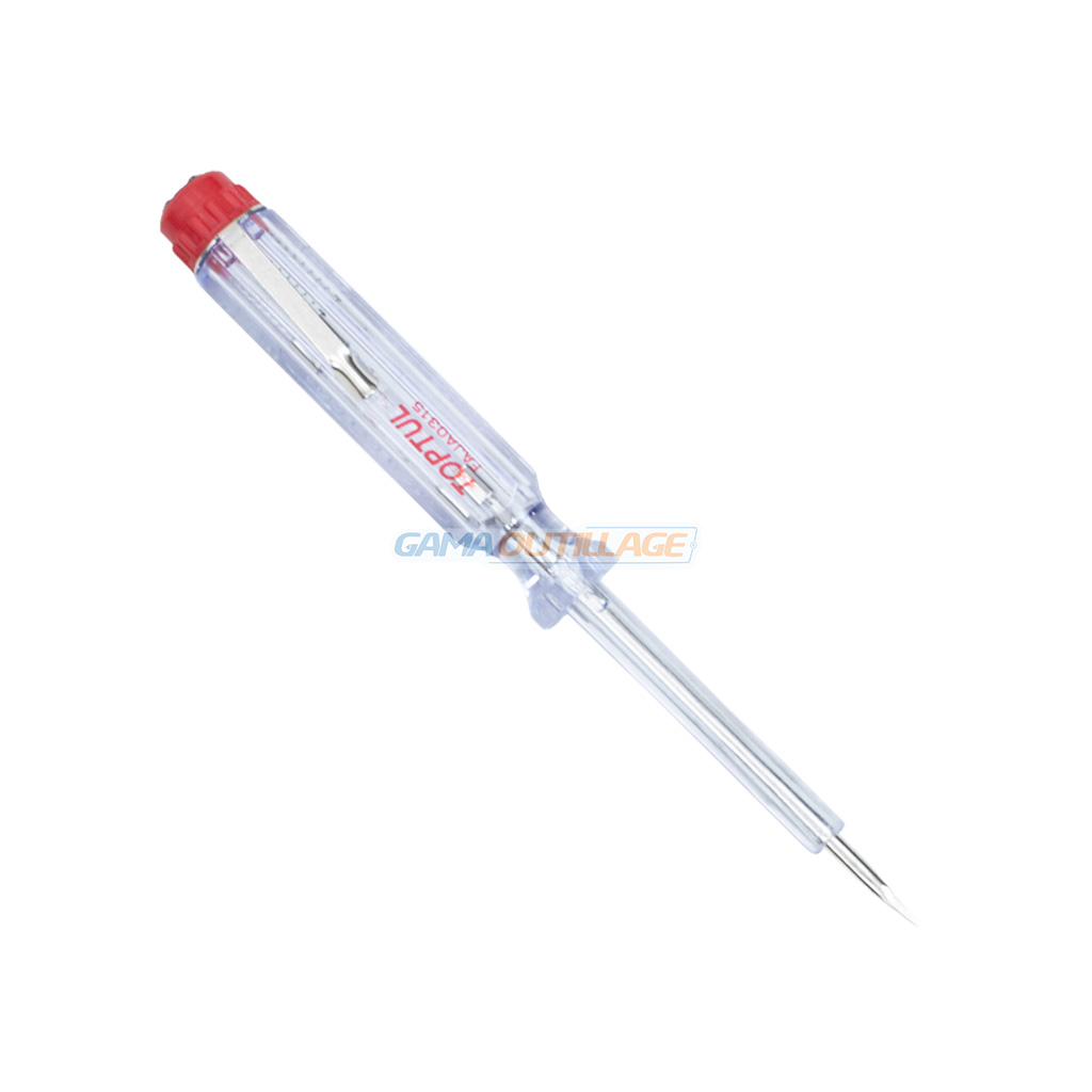 1 PRINCIPALE GAMA OUTILLAGE Tournevis testeur TOPTUL FAJA0315 | GAMA OUTILLAGE