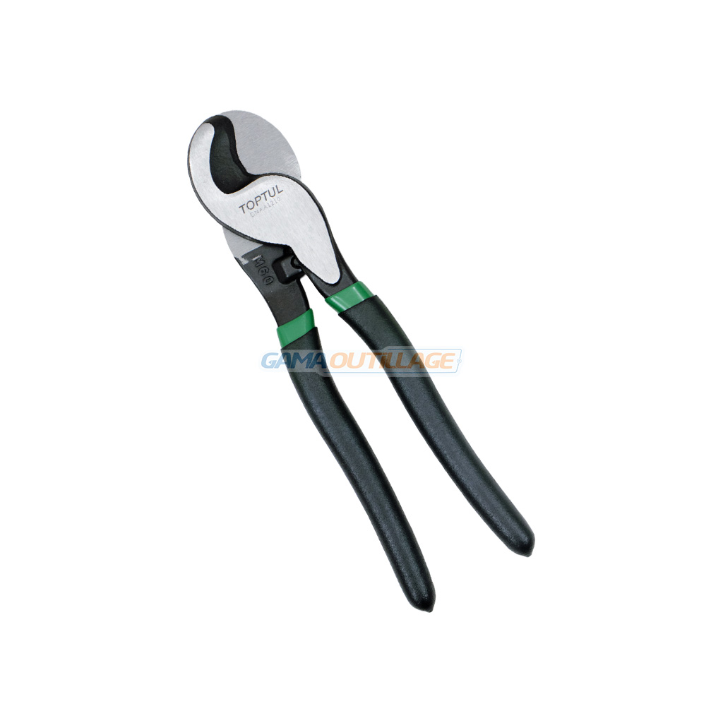 1 PRINCIPALE GAMA OUTILLAGE Pince coupe câble 10″ TOPTUL DNAA1210 | GAMA OUTILLAGE
