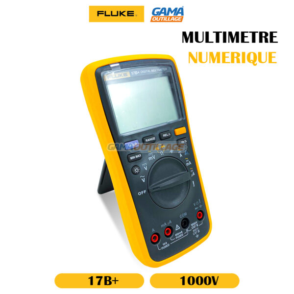 MULTIMETRE NUMERIQUE 1000V 17B+ FLUKE