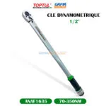 CLE DYNAMOMETRIQUE 1/2" 70-350NM TOPTUL