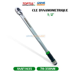 CLE DYNAMOMETRIQUE 1/2" 70-350NM TOPTUL
