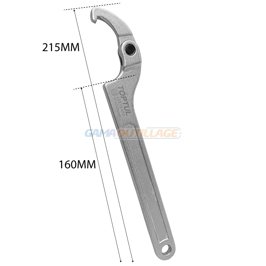 CLE A ERGOT ARTICULEE 35-50 MM TOPTUL – Image 6