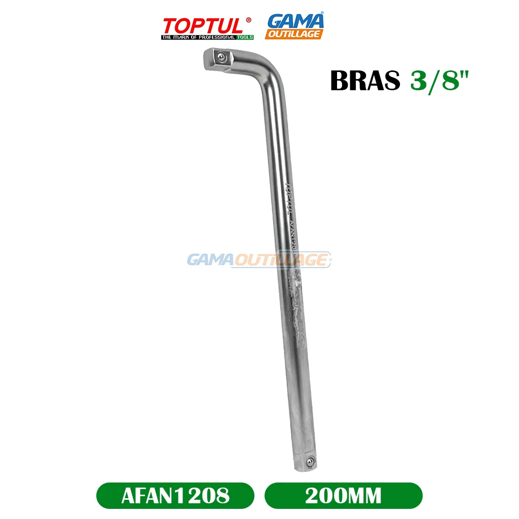BRAS 3/8" 200MM TOPTUL – Image 5