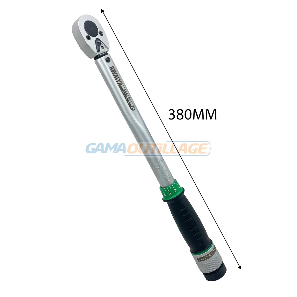 CLE DYNAMOMETRIQUE 3/8" 20-110NM TOPTUL – Image 2