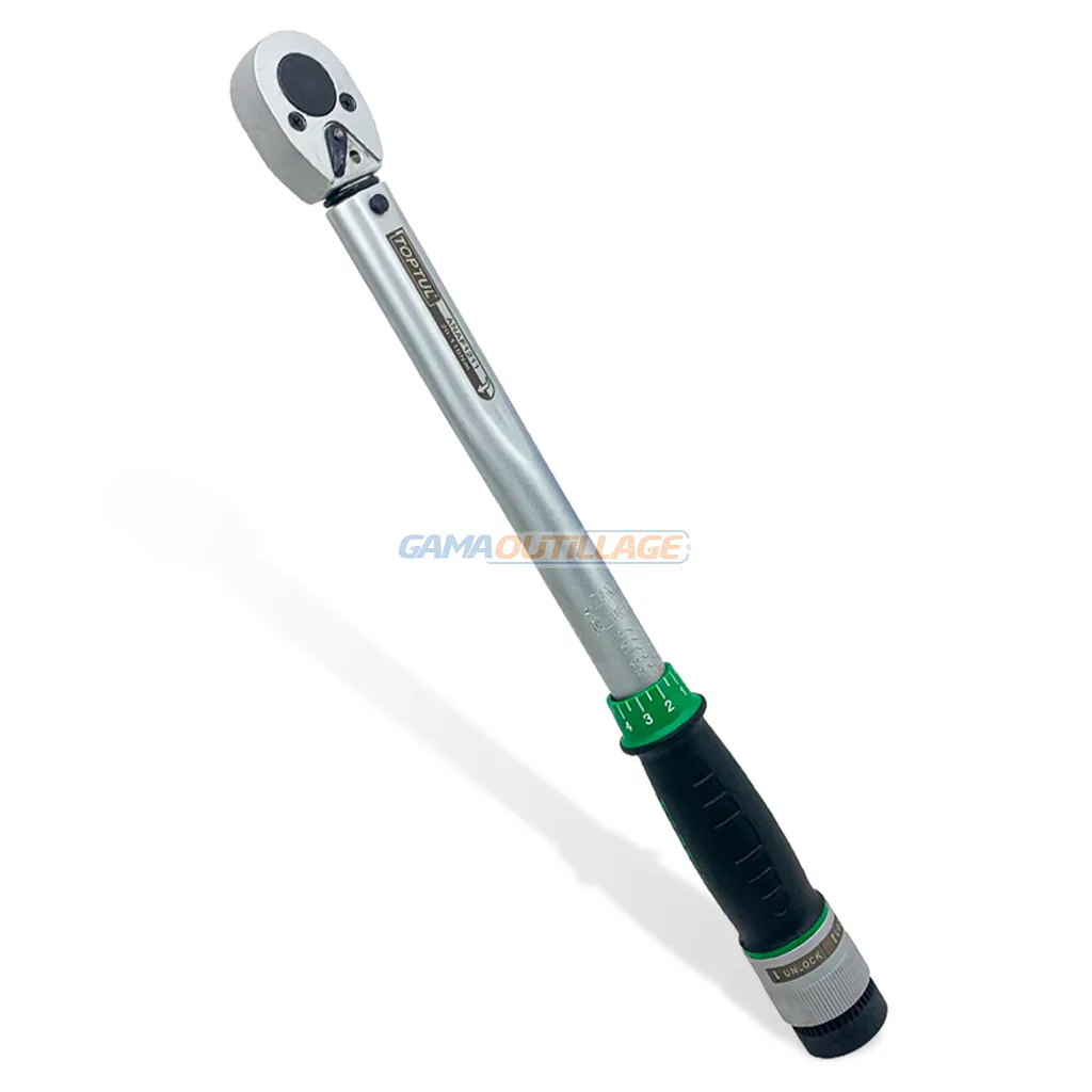 ANAF1211-GAMAOUTILLAGE-06 CLE DYNAMOMETRIQUE 3/8" 20-110NM TOPTUL