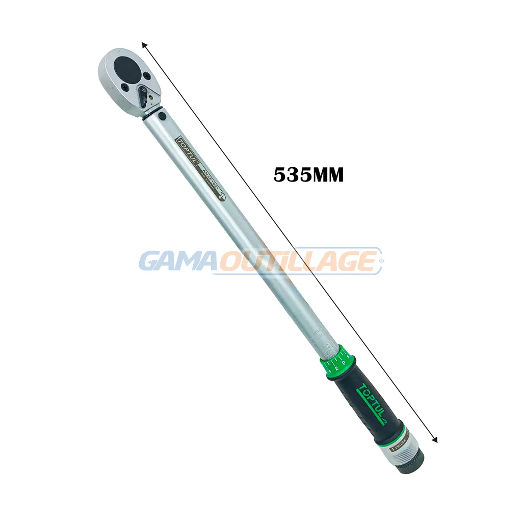CLE DYNAMOMETRIQUE 1/2" 40-210NM TOPTUL – Image 3
