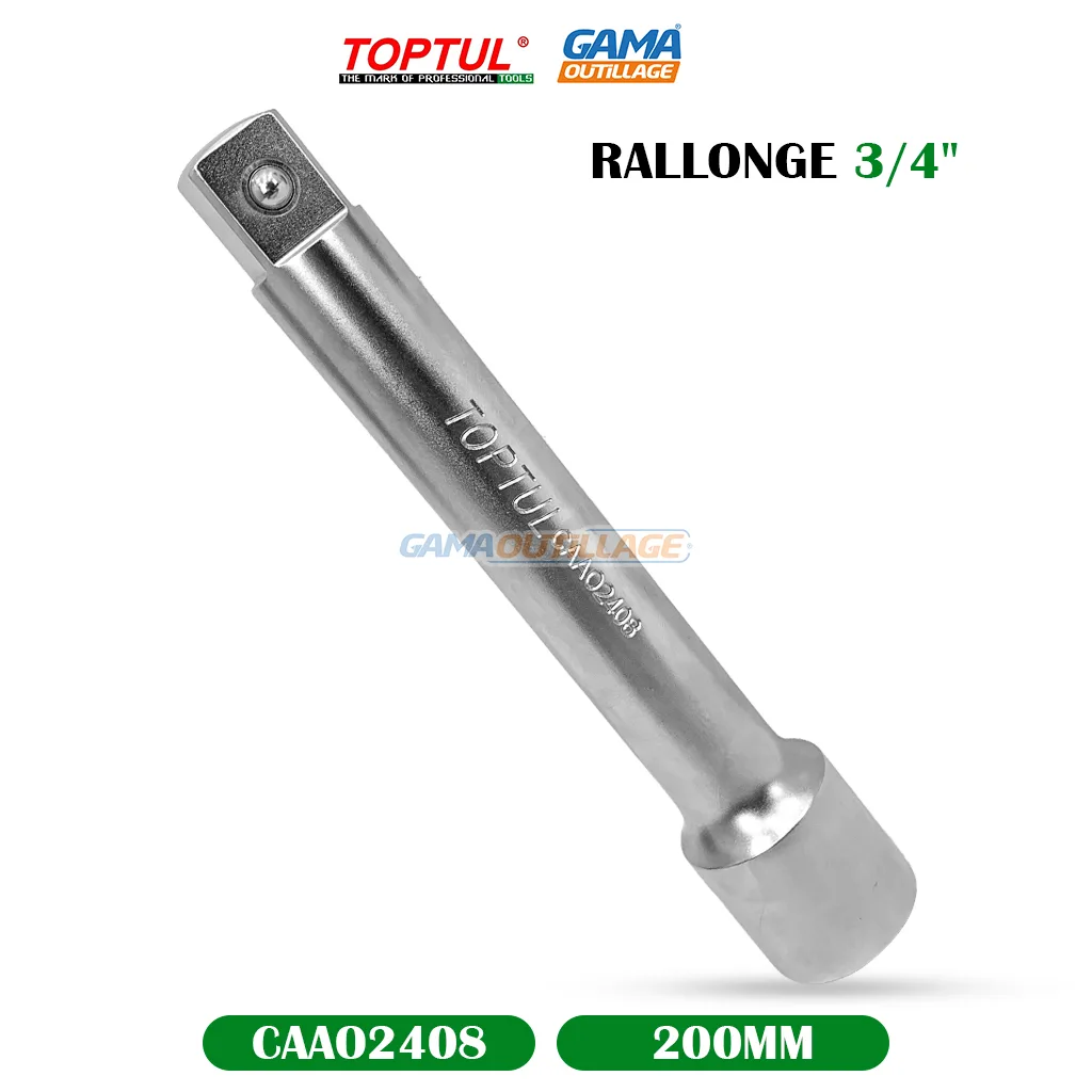 RALLONGE 3/4" 200MM TOPTUL – Image 5