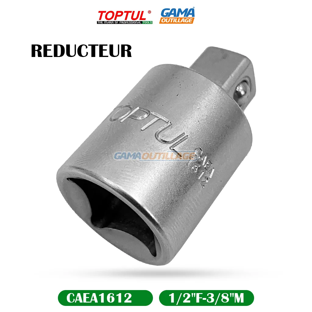 REDUCTEUR 1/2" FEMELLE * 3/8" MALE TOPTUL – Image 4