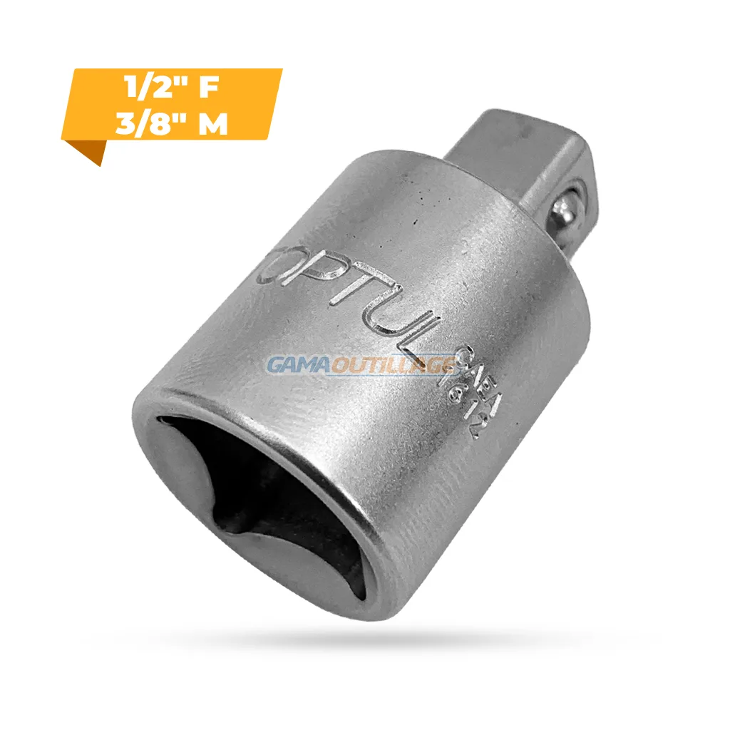 REDUCTEUR 1/2" FEMELLE * 3/8" MALE TOPTUL – Image 1