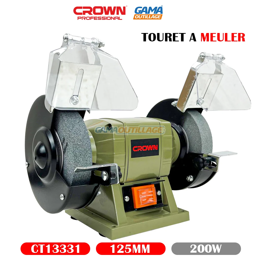 TOURET A MEULER 125 MM 200 W CROWN – Image 6