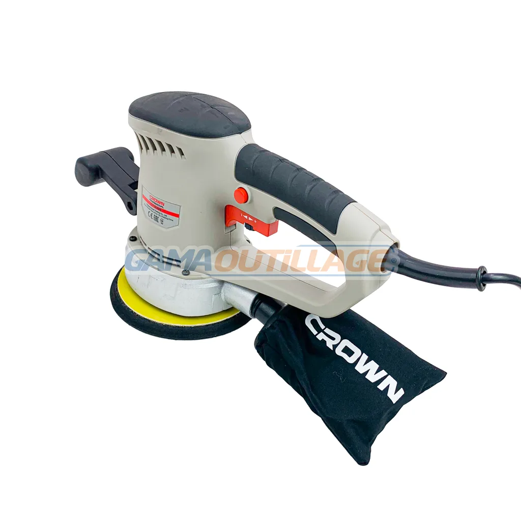 PONCEUSE EXCENTRIQUE 150MM 450W CROWN – Image 3