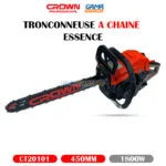 TRONCONNEUSE A CHAINE ESSENCE 45CM CROWN