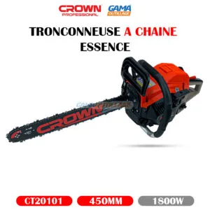 TRONCONNEUSE A CHAINE ESSENCE 45CM CROWN
