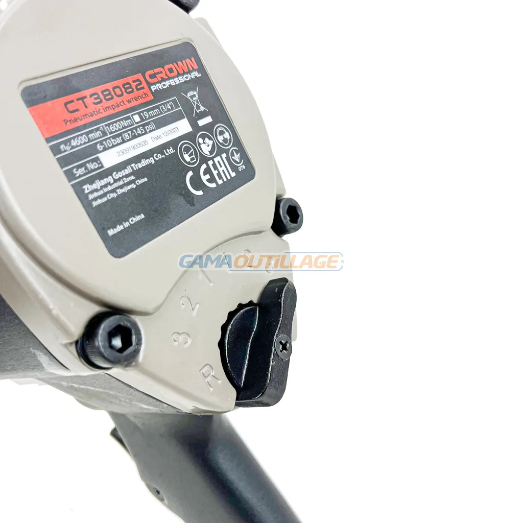 CLE CHOC PNEUMATIQUE 3/4" 1600 N.M CROWN – Image 5