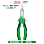 PINCE A BEC LONG COUDEE 8" TOPTUL – Image 6