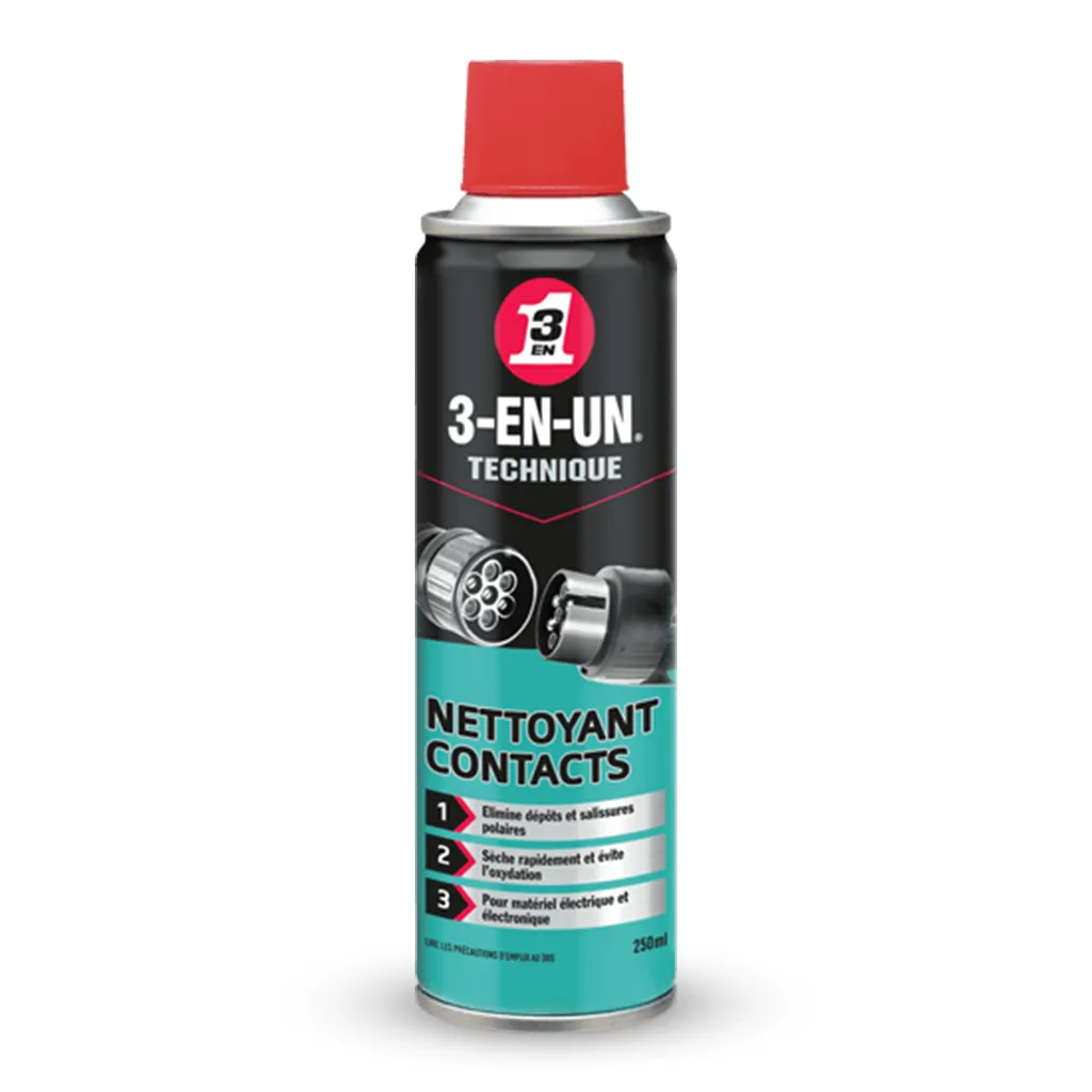 NETTOYANT CONTACTS 3EN1 250 ML WD 40 – Image 1