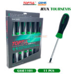 JEUX TOURNE VIS 11 PCS TOPTUL
