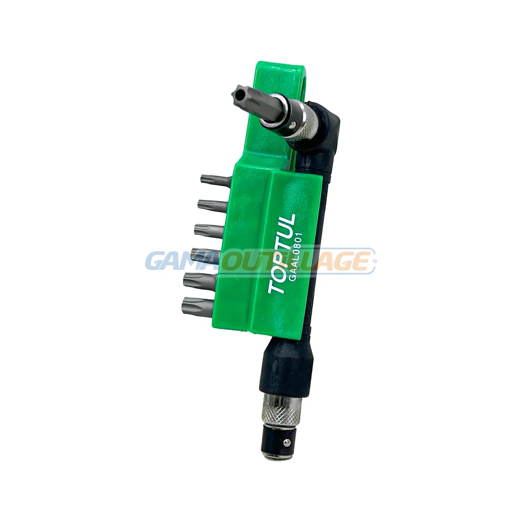 JEUX D'EMBOUT TORX+ADAP 08PCS TOPTUL – Image 2
