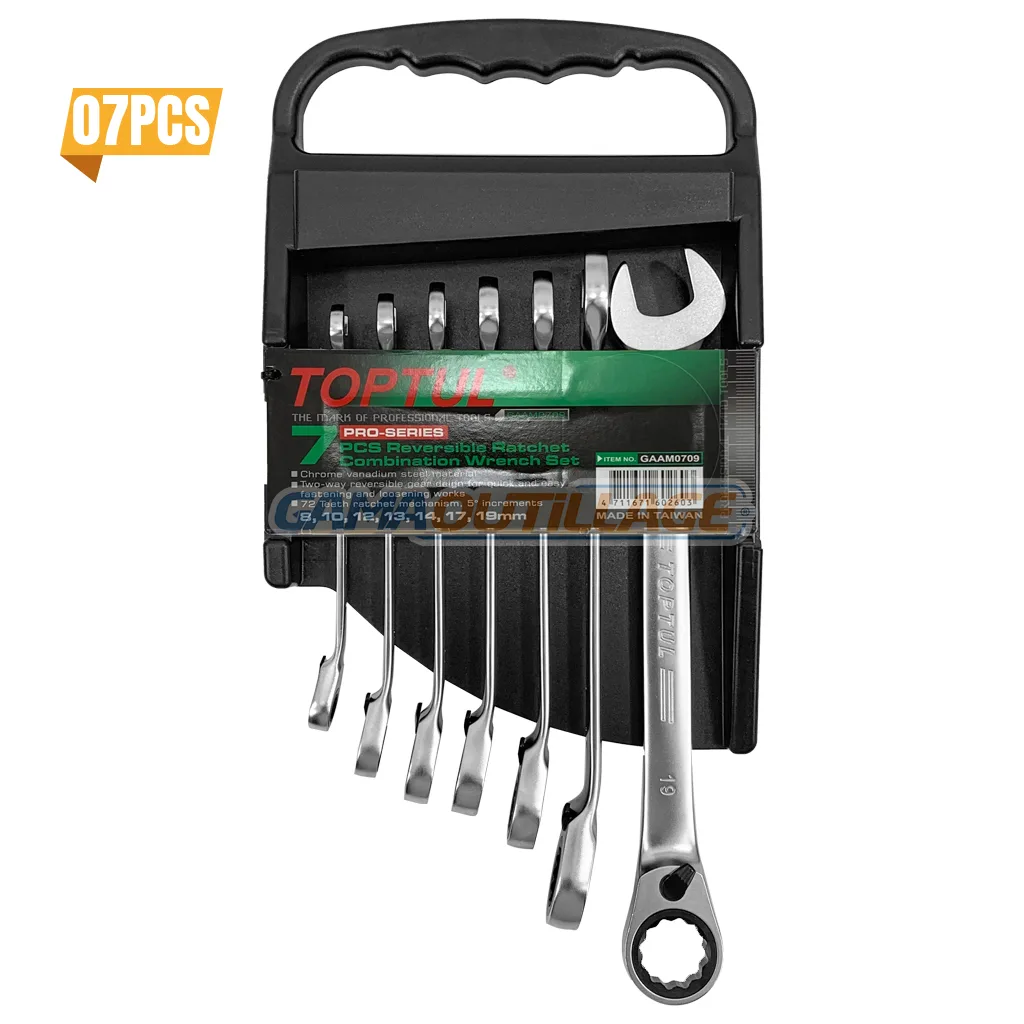 JEUX CLE MIXTE 07 PCS A CLIQUET TOPTUL – Image 1