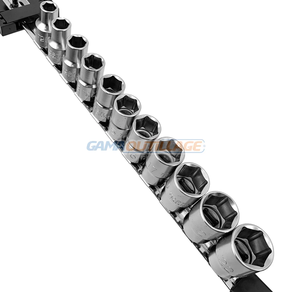 JEU DOUILLE 1/2" 06PANS COURTE TOPTUL – Image 2