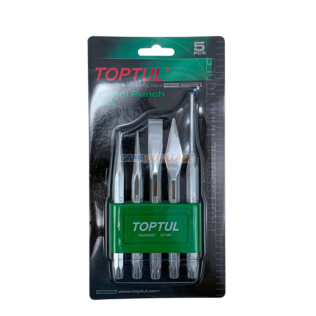 JEUX DE BURIN MECANIQUE 5PCS TOPTUL – Image 2