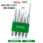 JEUX DE BURIN MECANIQUE 5PCS TOPTUL