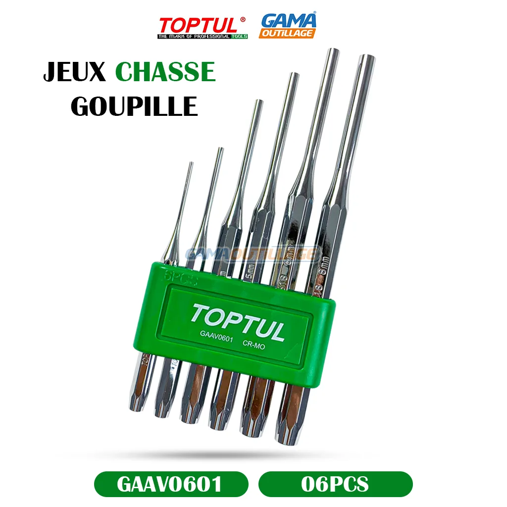 JEUX CHASSE GOUPILLE 6 PCS TOPTUL