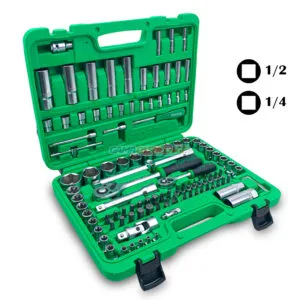 CAISSE A DOUILLE 1/2 1/4 108 PCS TOPTUL