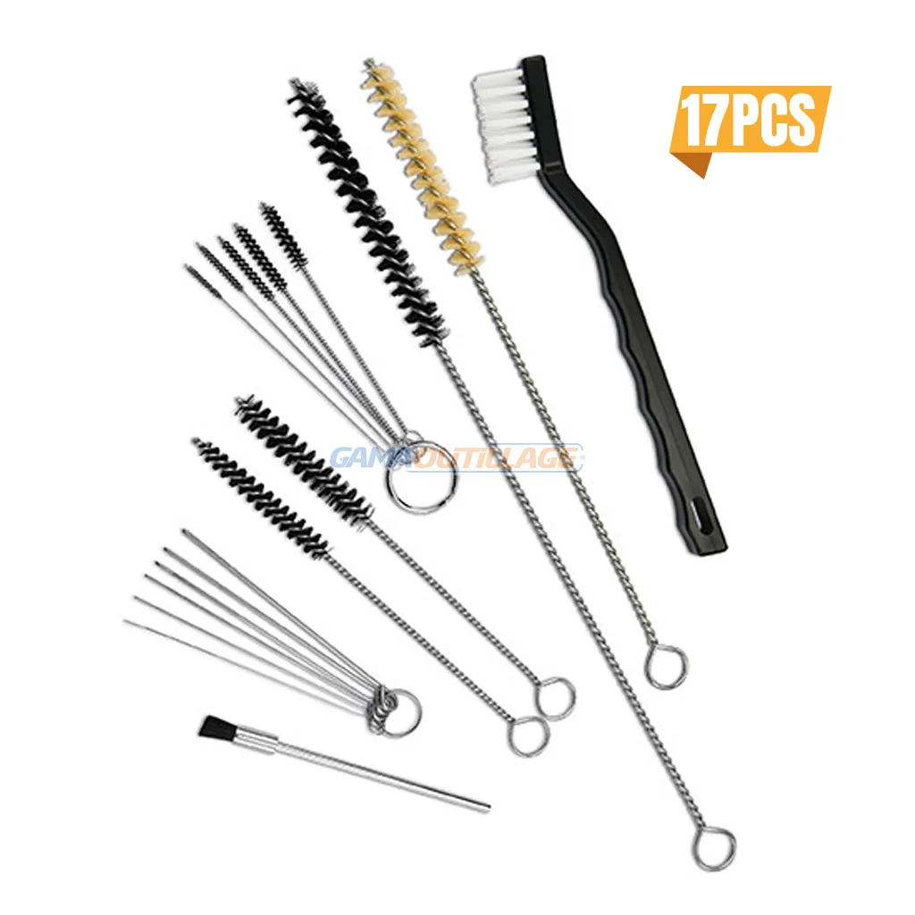 JEUX DE BROSSE NETTOYAGE 17PCS TOPTUL – Image 1