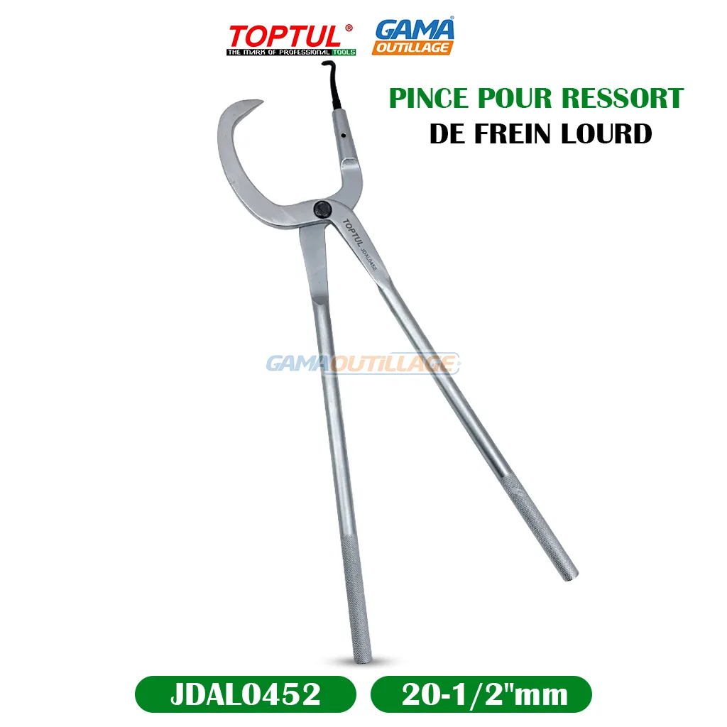 PINCE POUR RESSORT DE FREIN LOURD TOPTUL