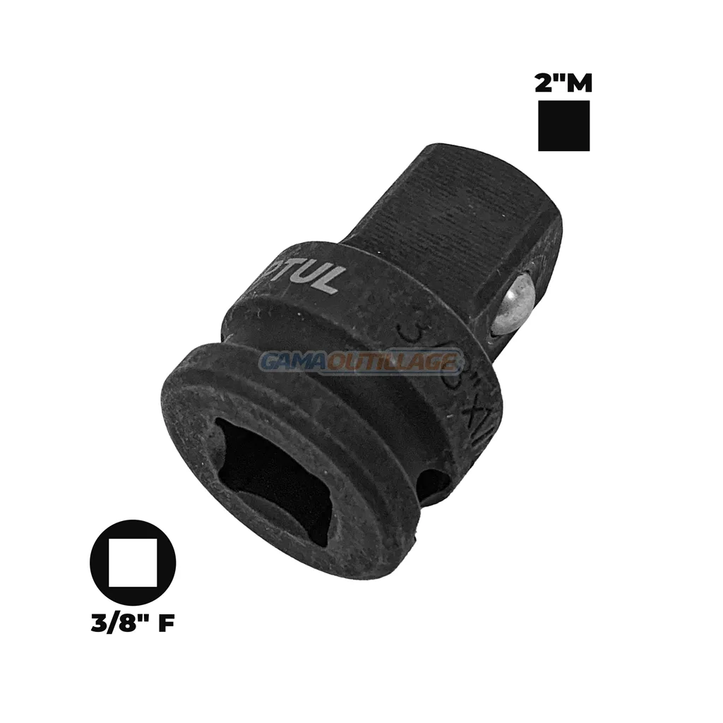 REDUCTEUR A CHOC 3/8"FEMELLE * 1/2"MALE TOPTUL – Image 2