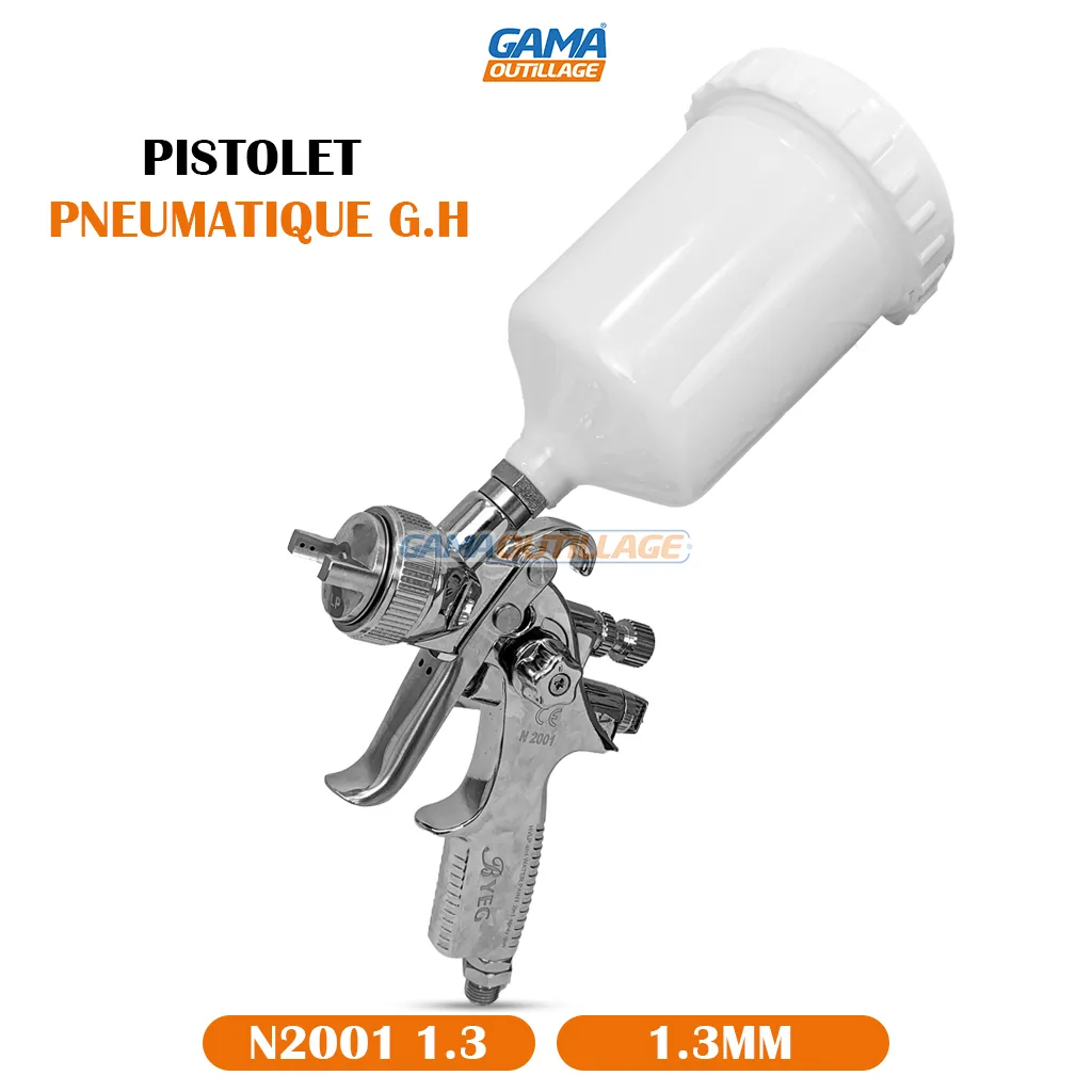 PISTOLET PNEUMATIQUE G.H 2.0MM BYEG – Image 7