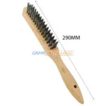 BROSSE METALIQUE JAUNE INOX TOPTUL – Image 2