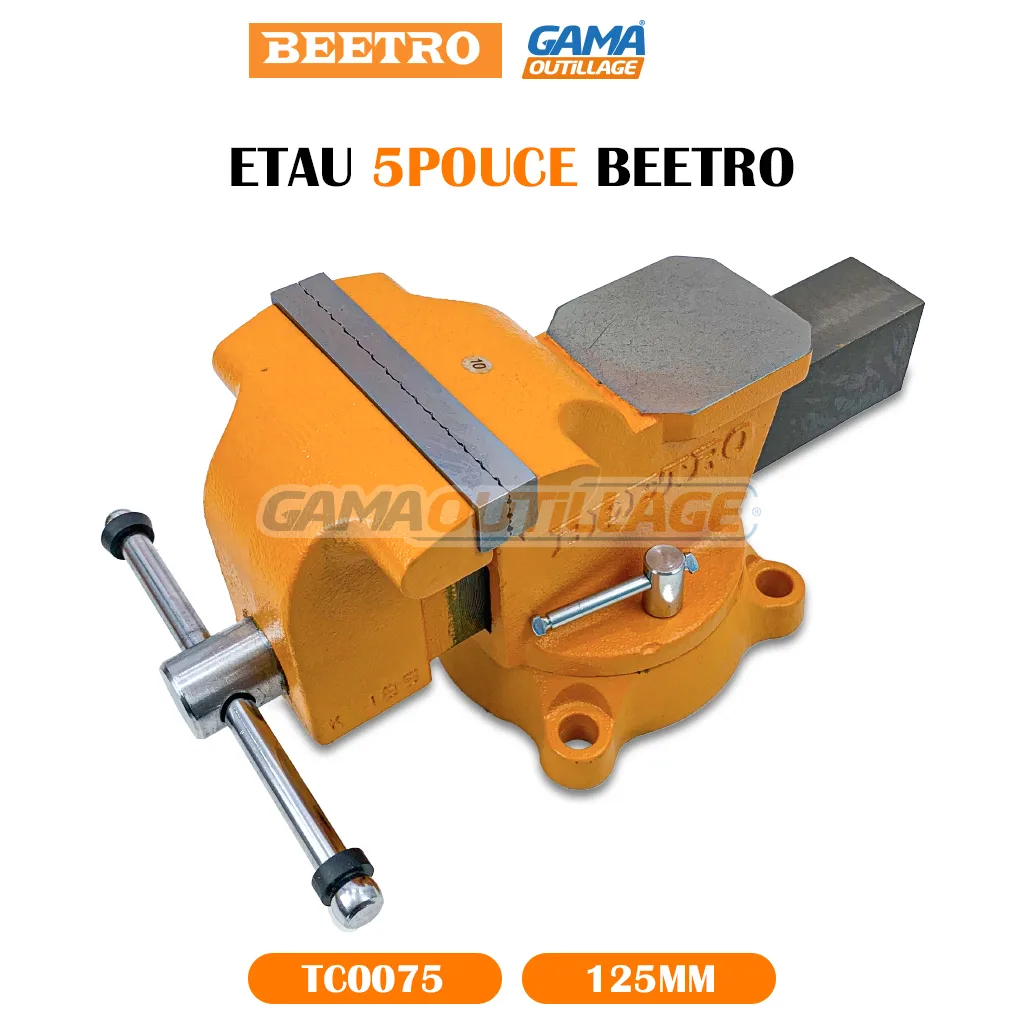 TC0075-GAMAOUTILLAGE-CNC ETAU 5P 125 MM BEETRO