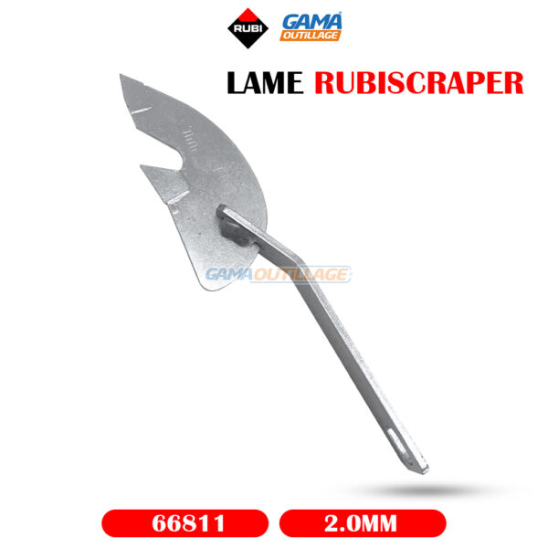 LAME RUBISCRAPER 2.0 MM RUBI