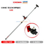 CANNE TELESCOPIQUE S40 CROWN