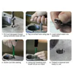 CAISSE REPARATION FILETAGE 130PCS TOPTUL – Image 2
