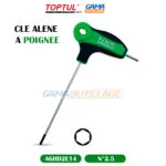 CLE ALENE N° 2.5 A POIGNEE TOPTUL