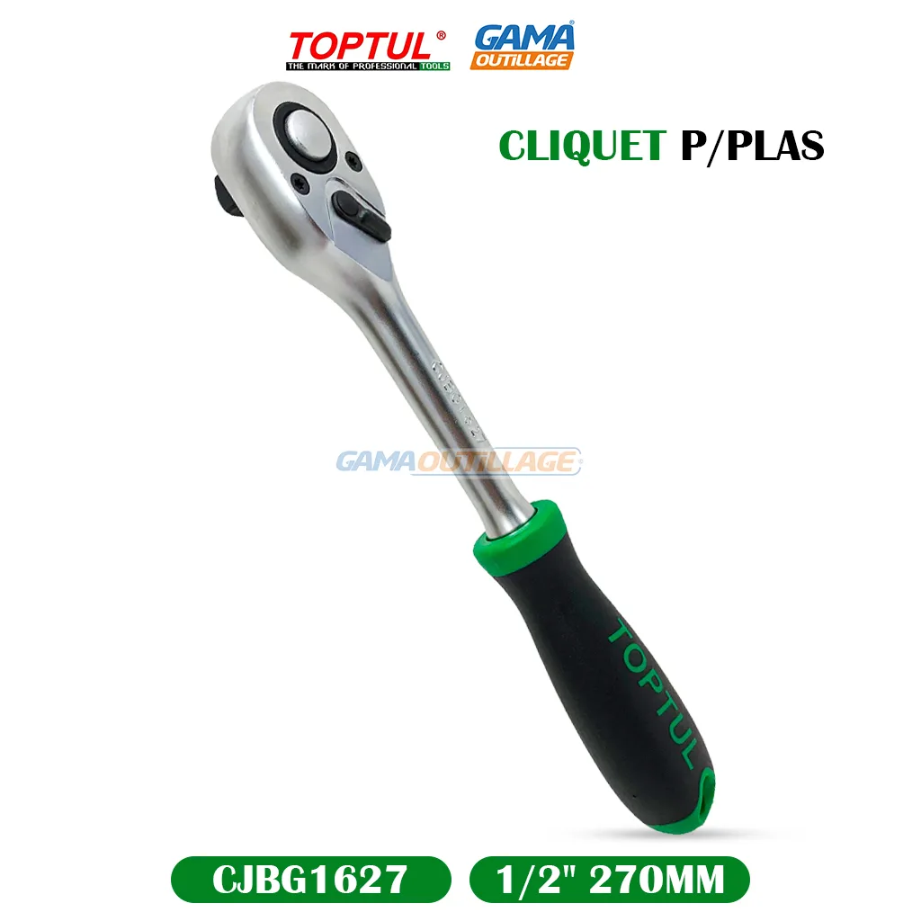 CLIQUET 1/2" P/PLAS TOPTUL