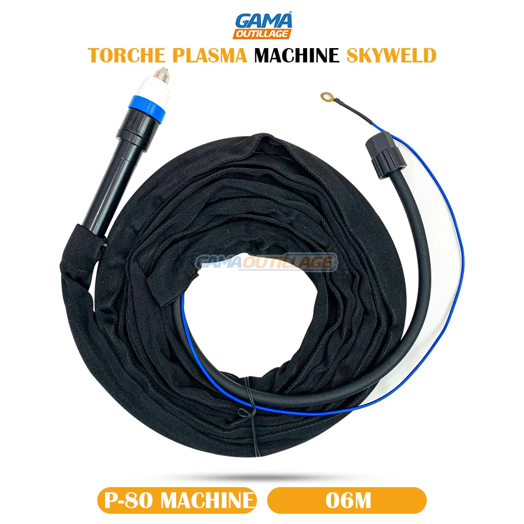 P-80-MACHINE-GAMAOUTILLAGE-CNC TORCHE PLASMA MACHINE 06M SKY