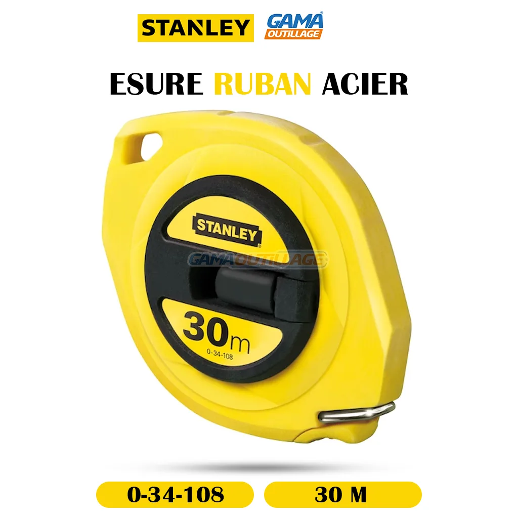 MESURE RUBAN ACIER 30 M STANLEY