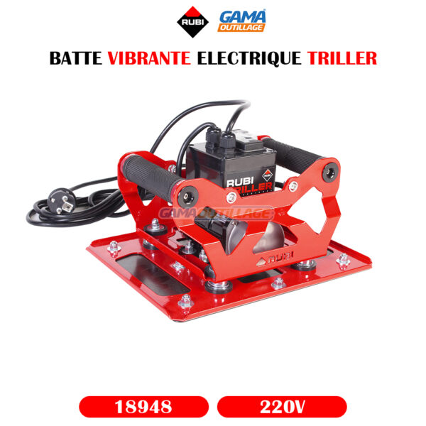 BATTE VIBRANTE ELECTRIQUE TRILLER RUBI