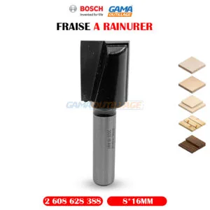 FRAISE A RAINURER 8*16MM BOSCH