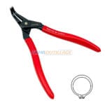 PINCE CIRCLIPS 07" CD A OUV ROUGE TOPTUL