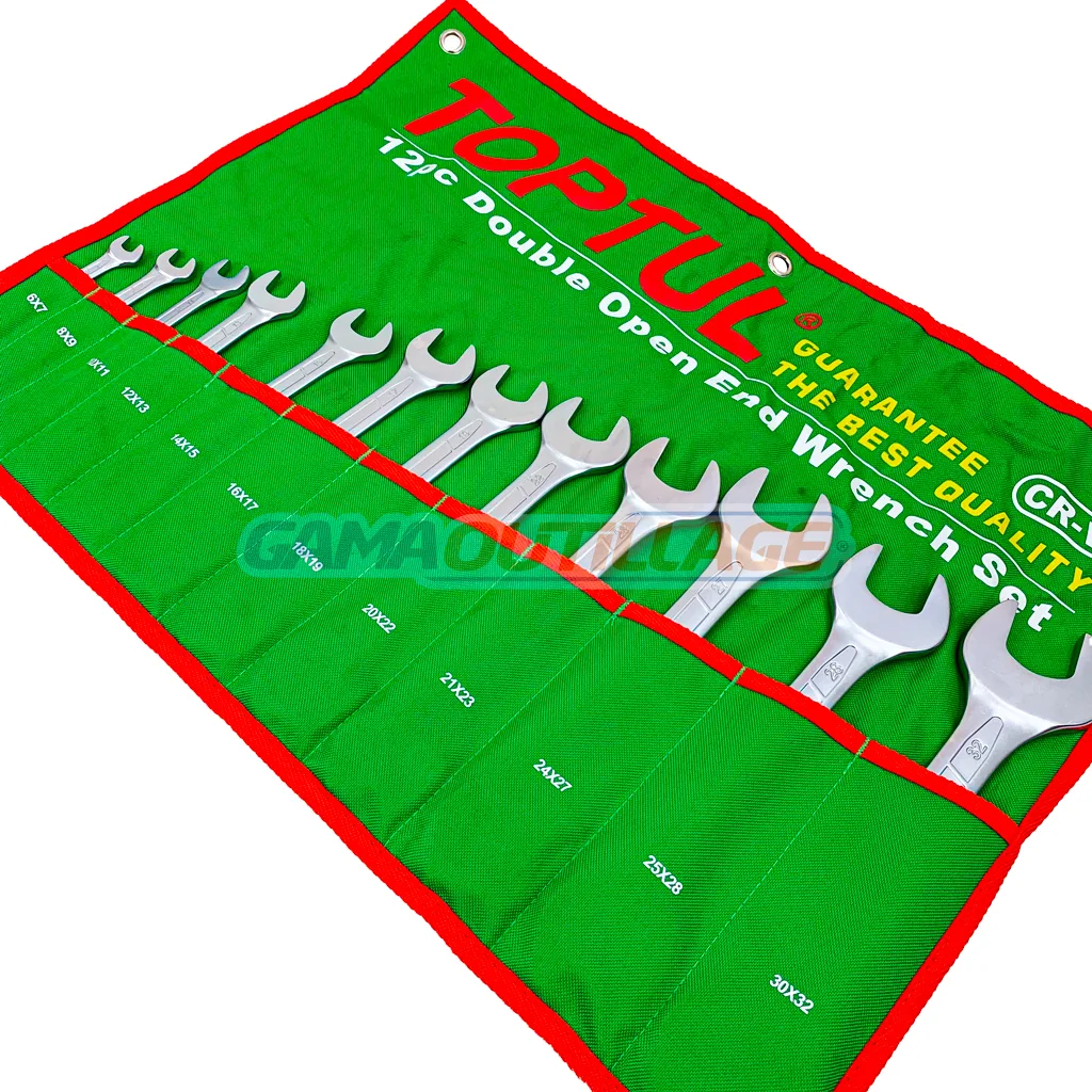 JEUX CLE A FOURCHE 12 PCS 6-32 TOPTUL – Image 2