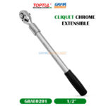 CLIQUET 1/2" CHROME EXTENSIBLE TOPTUL